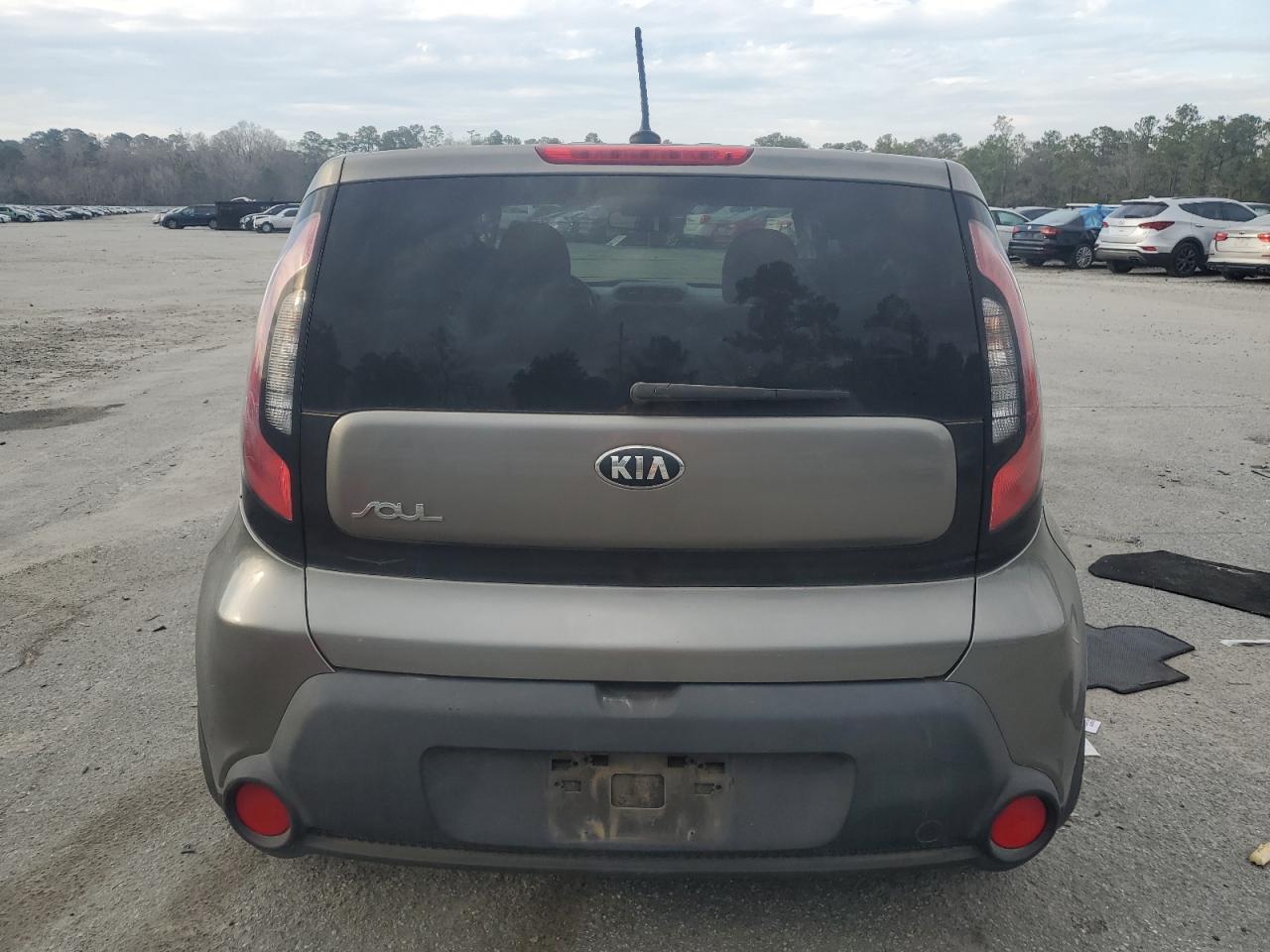 2015 KIA Soul VIN KNDJN2A26F7207834 Copart auction photo, side damage thumbnail 6