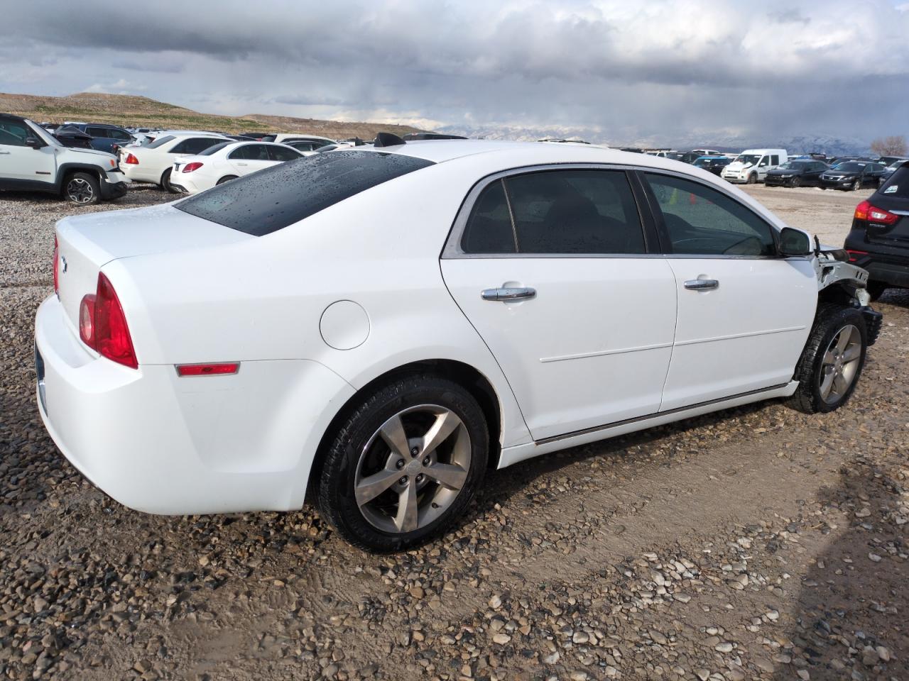2012 Chevrolet Malibu VIN 1G1ZC5E00CF384182 Copart auction photo, front end damage thumbnail 3