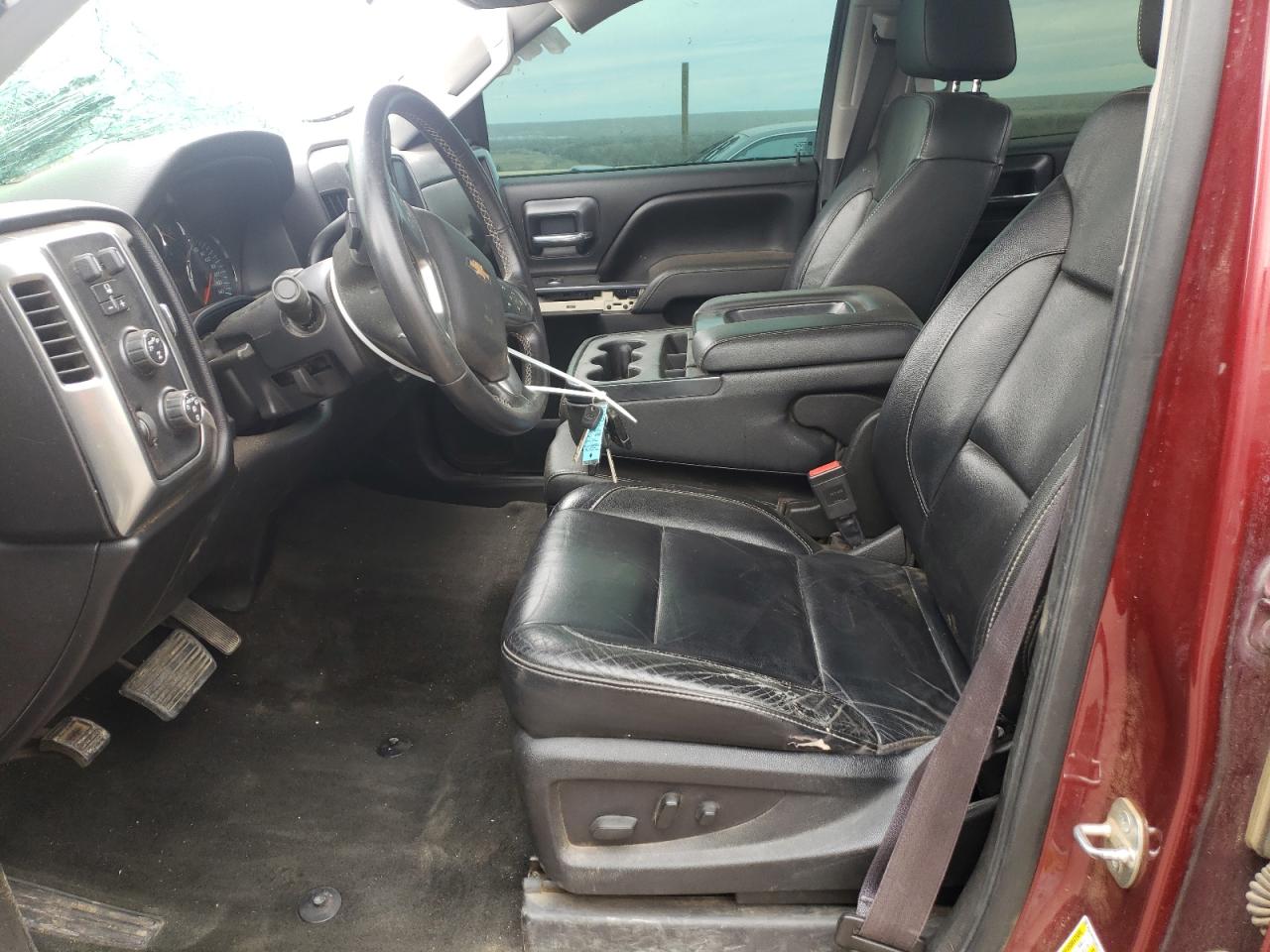 2017 Chevrolet Silverado VIN 3GCUKREC0HG157909 Copart auction photo, all over damage thumbnail 7