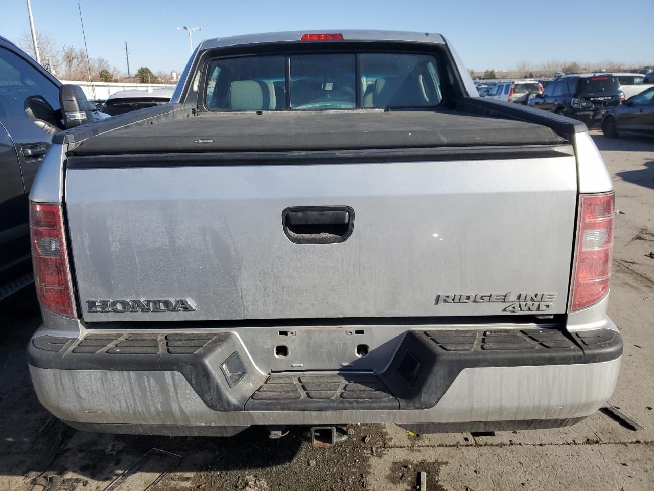 2010 Honda Ridgeline VIN 5FPYK1F28AB008613 Copart auction photo, front end / mechanical damage thumbnail 6