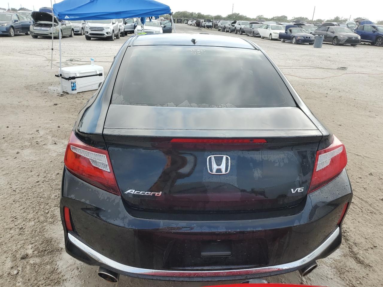 2017 Honda Accord VIN 1HGCT2B82HA003279 Copart auction photo, water/flood damage thumbnail 6