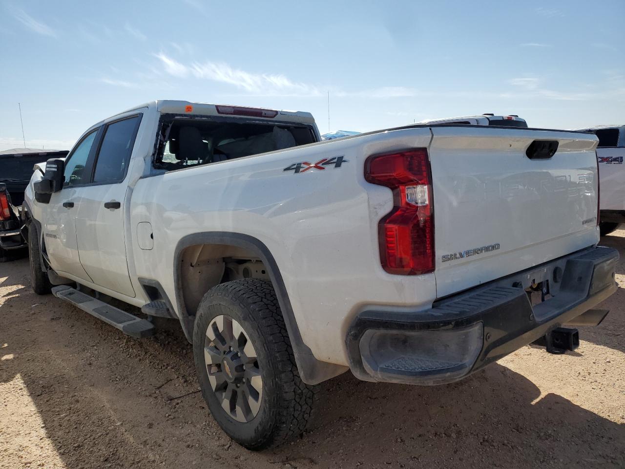 2024 Chevrolet Silverado VIN 1GC1YME7XRF349607 Copart auction photo, all over damage thumbnail 2
