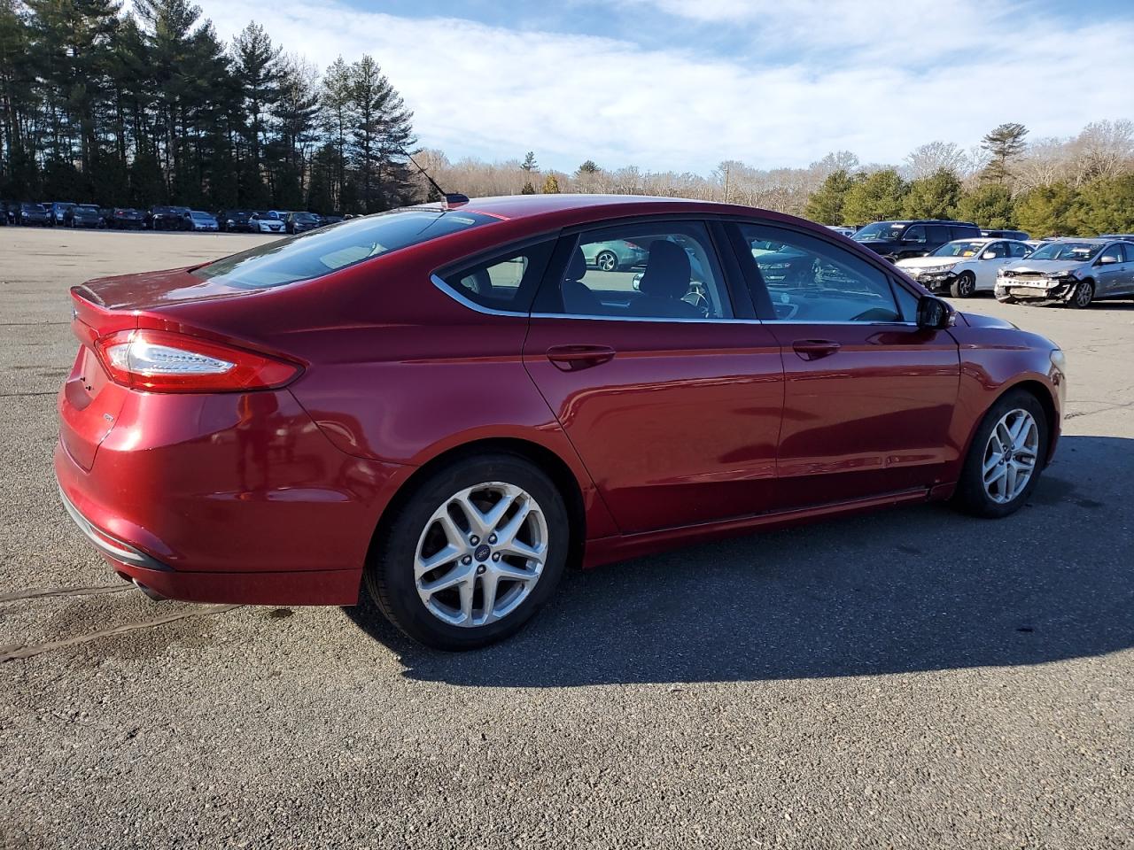2016 Ford Fusion VIN 1FA6P0H76G5106026 Copart auction photo, front end damage thumbnail 3