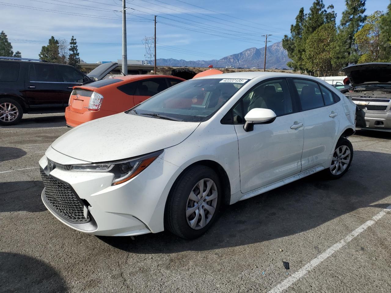2020 Toyota Corolla VIN JTDEPRAE6LJ078247