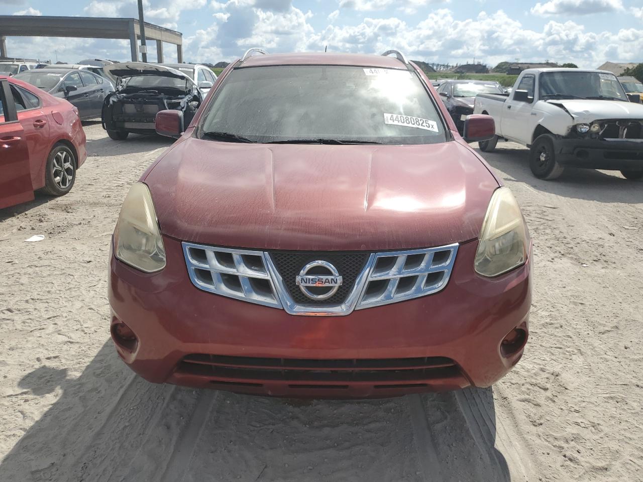 2012 Nissan Rogue VIN JN8AS5MT6CW294963 Copart auction photo, front end / missing/altered vin damage thumbnail 5