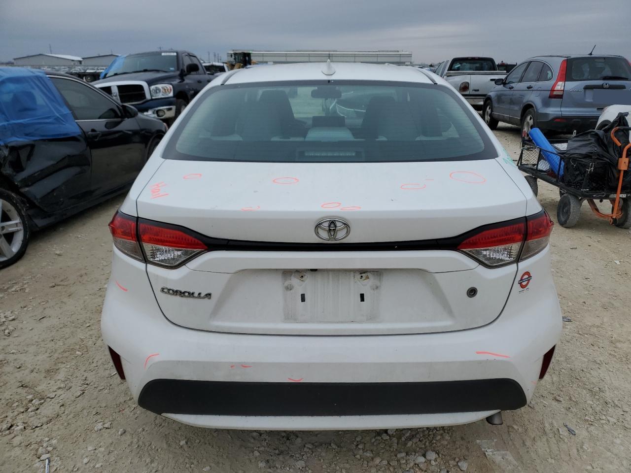 2021 Toyota Corolla VIN 5YFDPMAE8MP199521 Copart auction photo, side / hail damage thumbnail 6