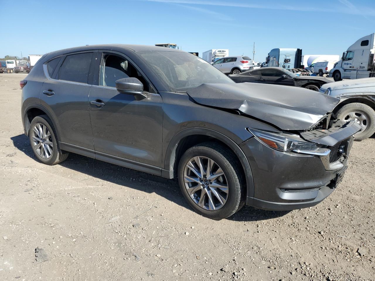 2021 Mazda CX-5 VIN JM3KFBDM6M0452516 Copart auction photo, front end / minor dent/scratches damage thumbnail 4