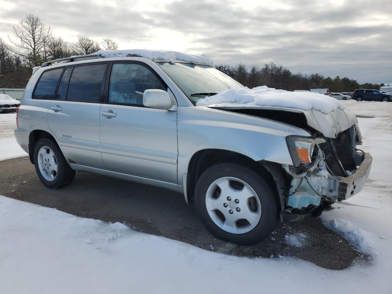 2006 Toyota Highlander VIN JTEDP21AX60109151 Copart auction photo, front end / minor dent/scratches damage thumbnail 4