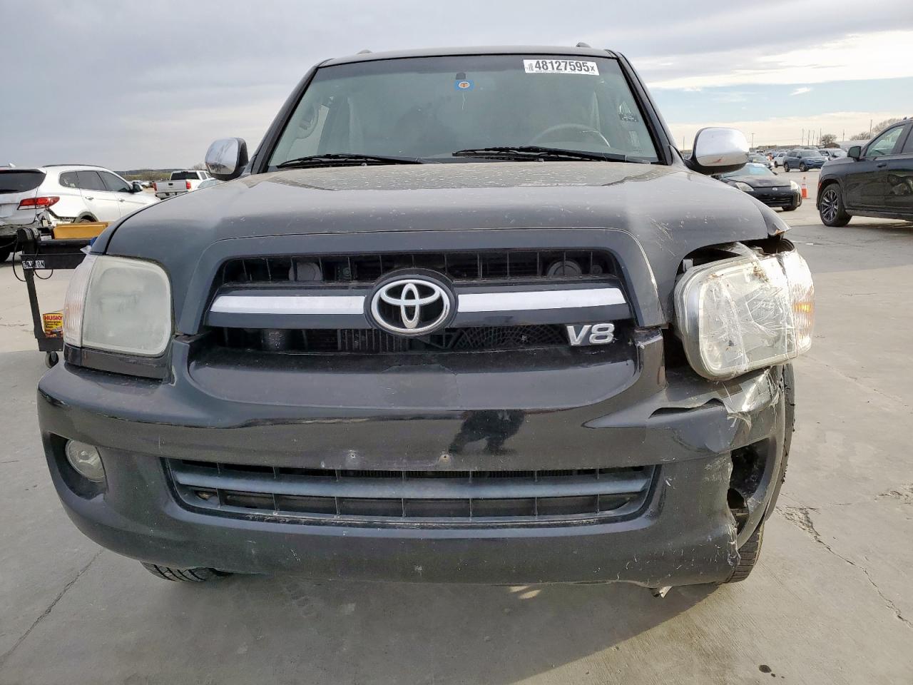 2007 Toyota Sequoia VIN 5TDZT38A07S297968 Copart auction photo, front end damage thumbnail 5