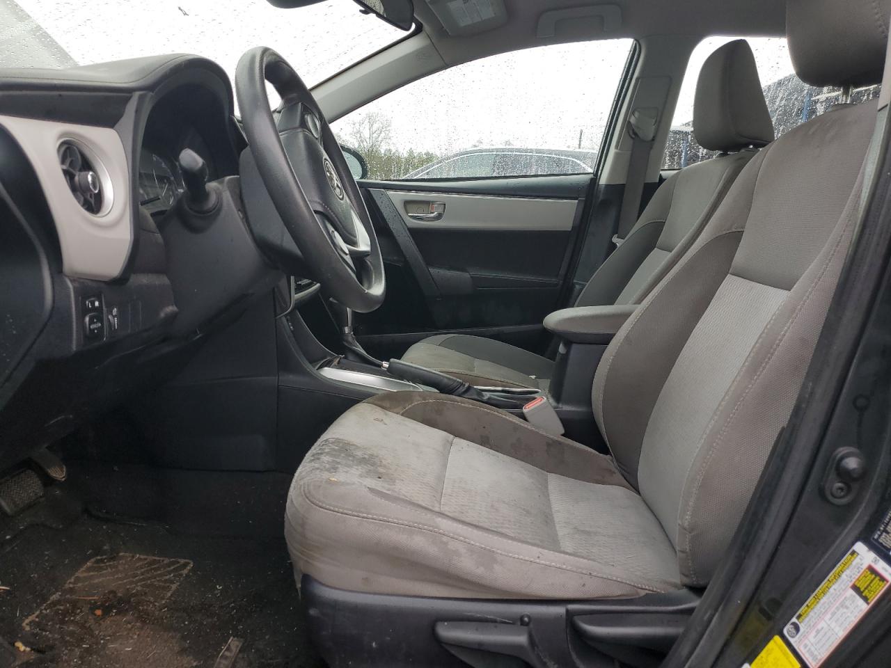 2019 Toyota Corolla VIN 2T1BURHE4KC234927 Copart auction photo, front end / side damage thumbnail 7