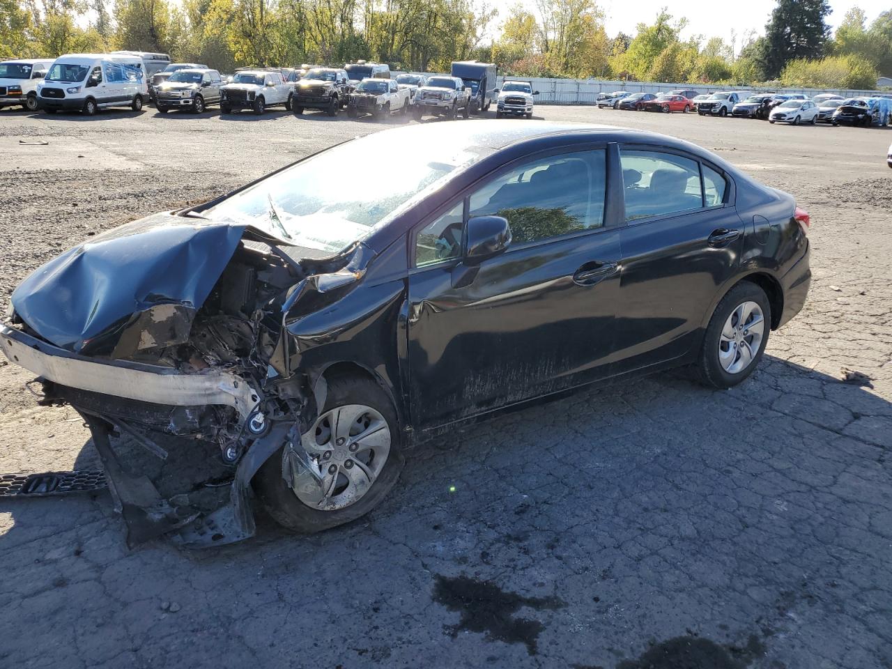 2013 Honda Civic VIN 19XFB2F58DE295008