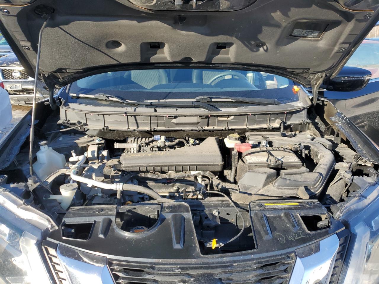 2017 Nissan Rogue VIN KNMAT2MV8HP561465 Copart auction photo, side damage thumbnail 12