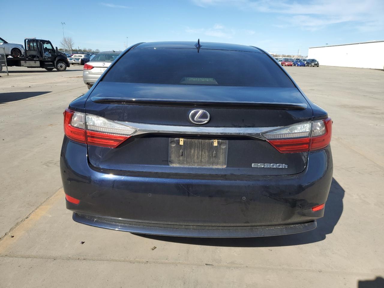 2016 Lexus ES VIN JTHBW1GG1G2108396 Copart auction photo, side / front end damage thumbnail 6
