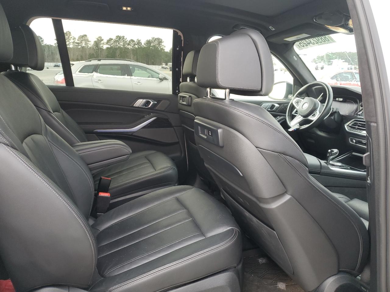 2021 BMW X7 VIN 5UXCW2C00M9F14159 Copart auction photo, side damage thumbnail 11