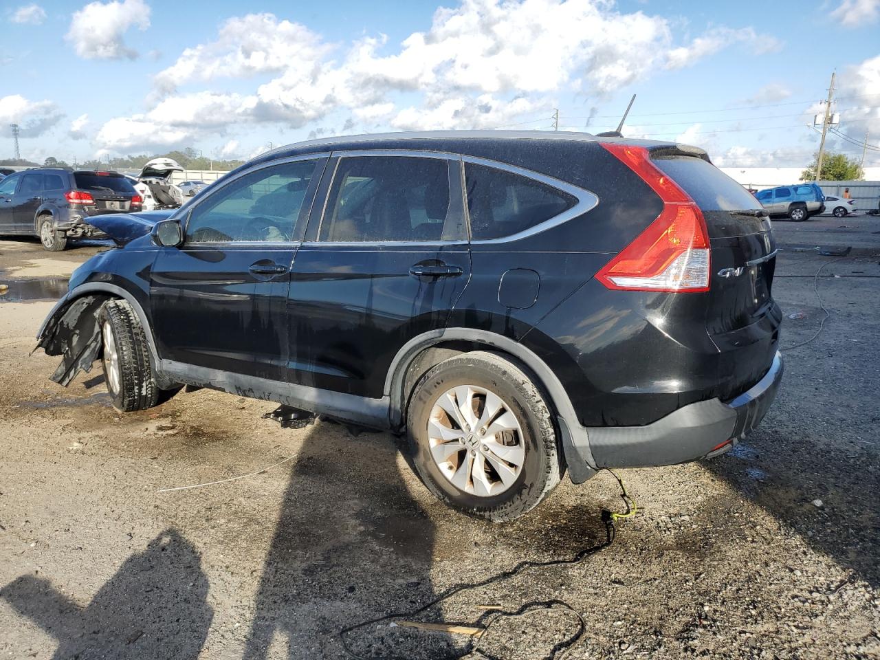2014 Honda CR-V VIN 2HKRM3H75EH558029 Copart auction photo, front end damage thumbnail 2