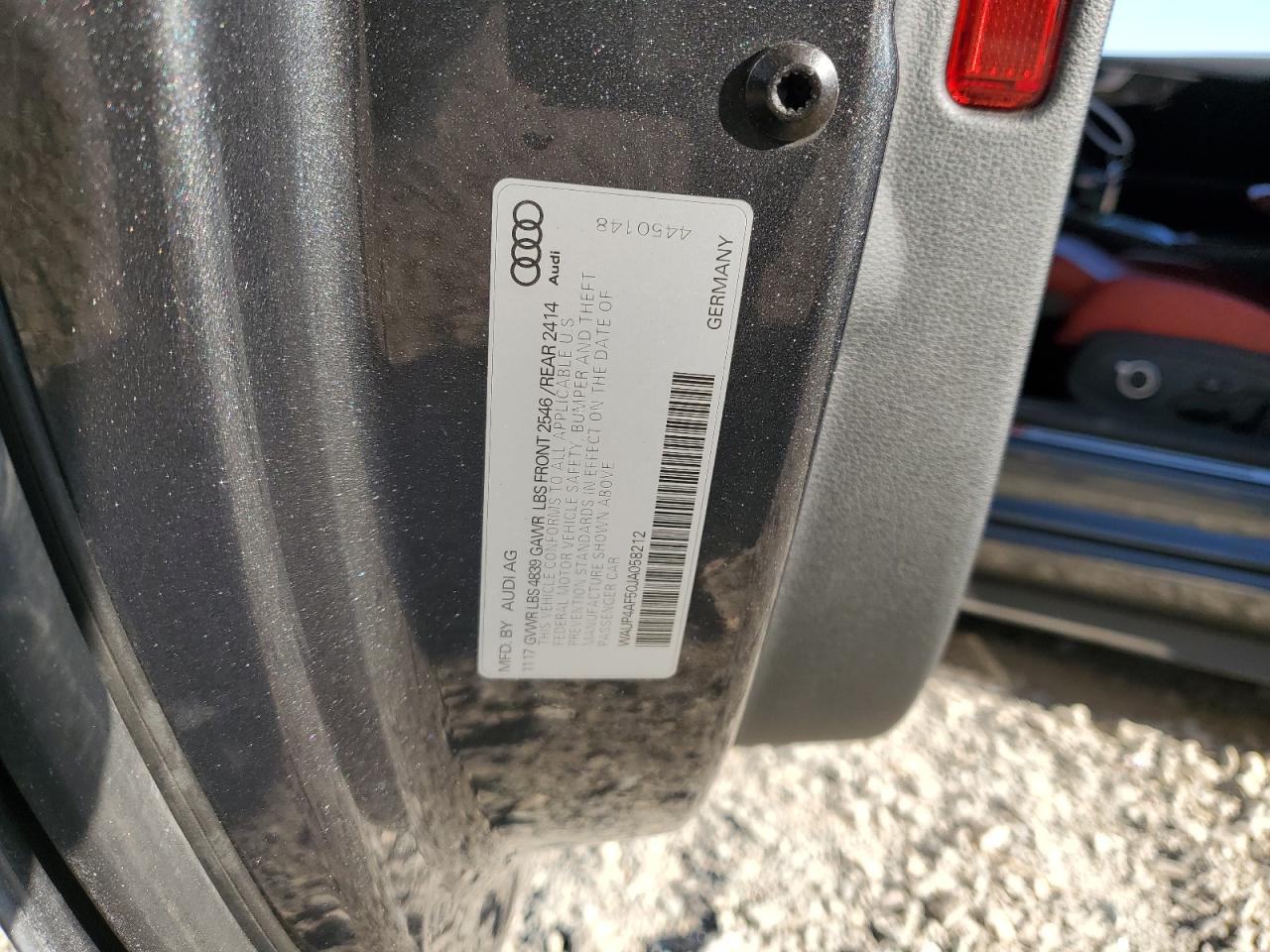 2018 Audi RS5 VIN WAUP4AF50JA058212 Copart auction photo, all over damage thumbnail 12