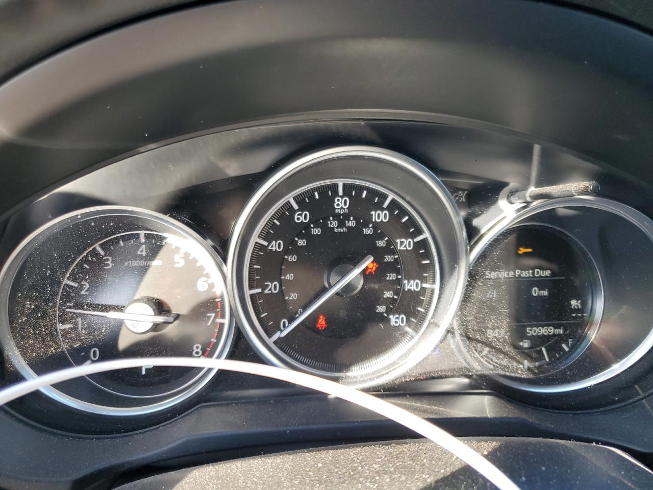 2019 Mazda CX-5 VIN JM3KFACM2K0530282 Copart auction photo, side damage thumbnail 9