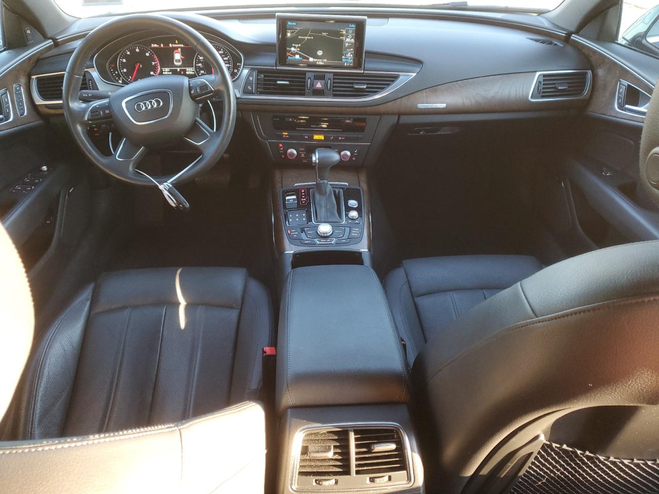 2014 Audi A7 VIN WAU2GAFC5EN085694 Copart auction photo, front end damage thumbnail 8