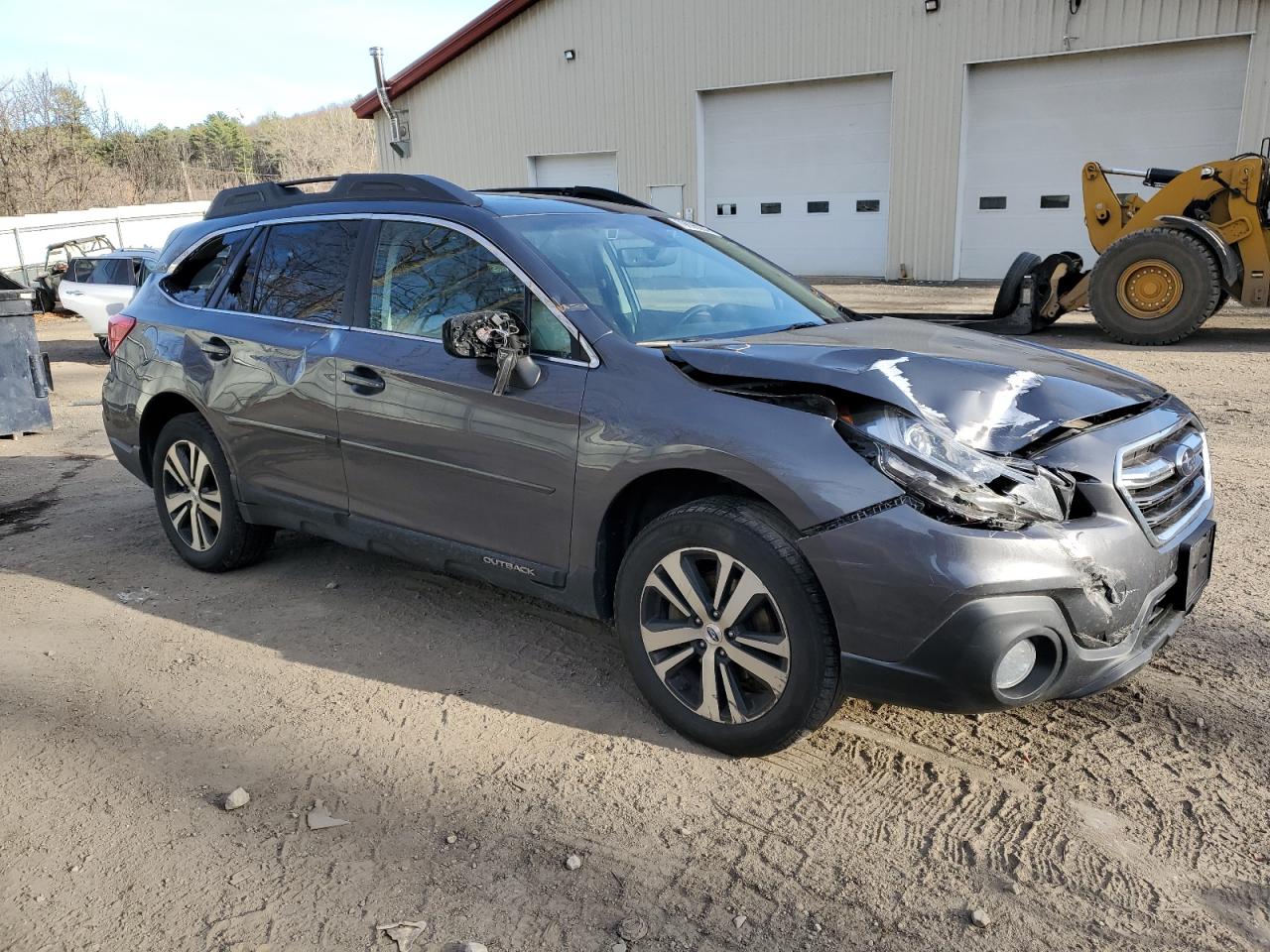 2019 Subaru Outback VIN 4S4BSANC8K3219491 Copart auction photo, front end / all over damage thumbnail 4