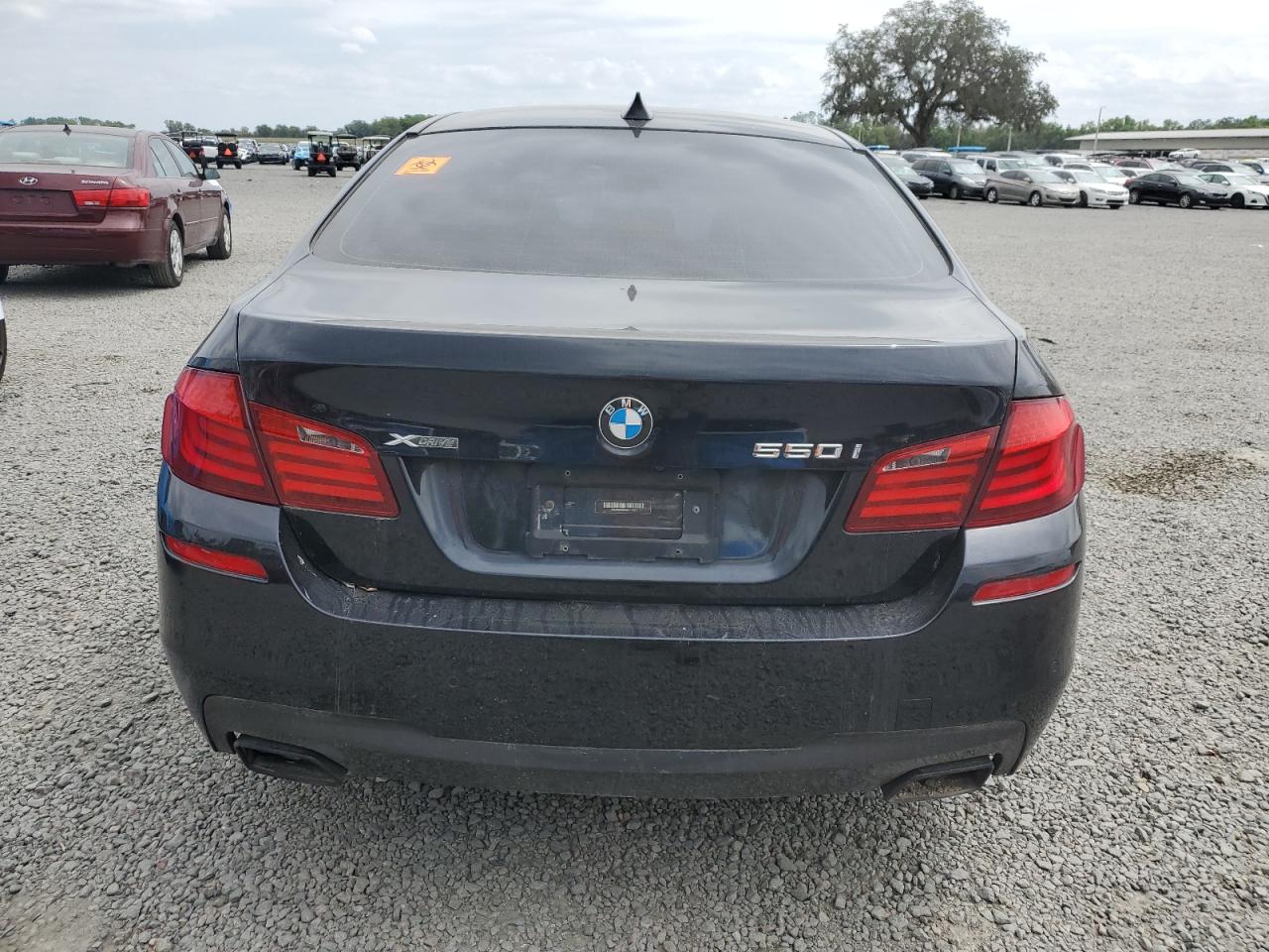 2013 BMW 5er VIN WBAFU9C5XDDY71333 Copart auction photo, front end damage thumbnail 6
