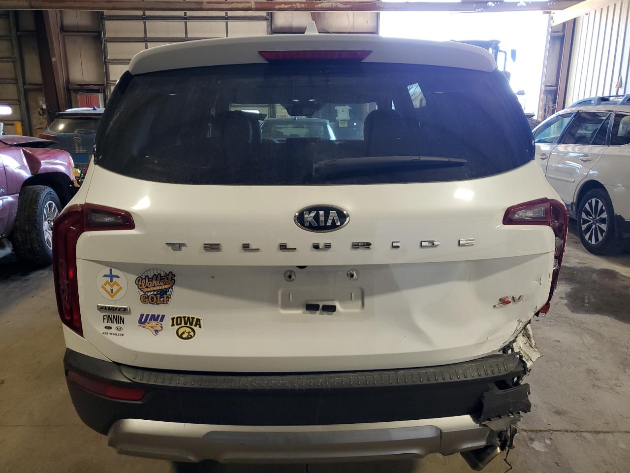 2020 KIA Telluride VIN 5XYP6DHC5LG077237 Copart auction photo, rear end / undercarriage damage thumbnail 6
