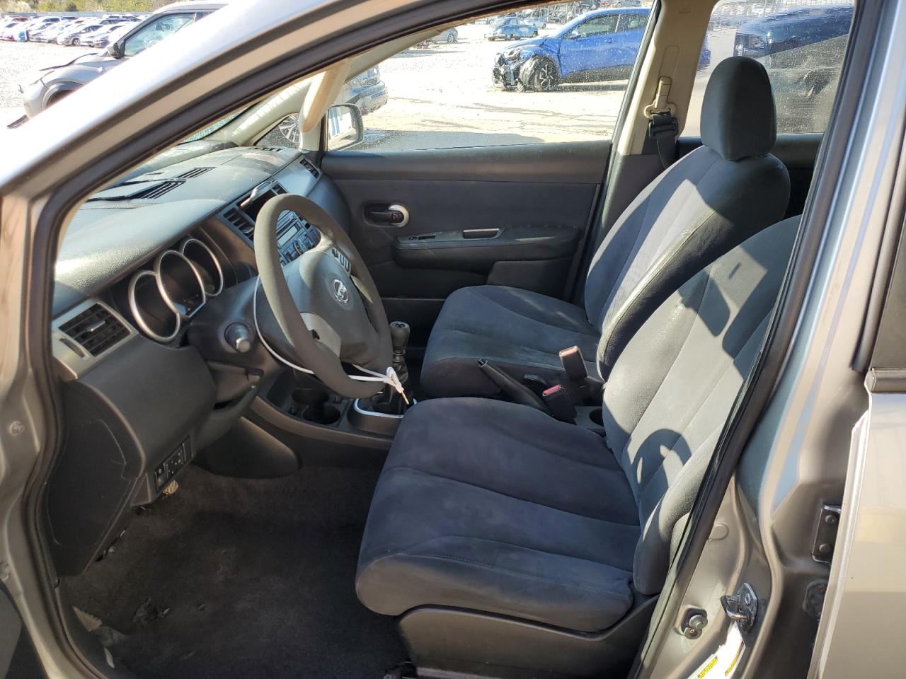 2009 Nissan Versa VIN 3N1BC13E99L471953 Copart auction photo, front end / side damage thumbnail 7