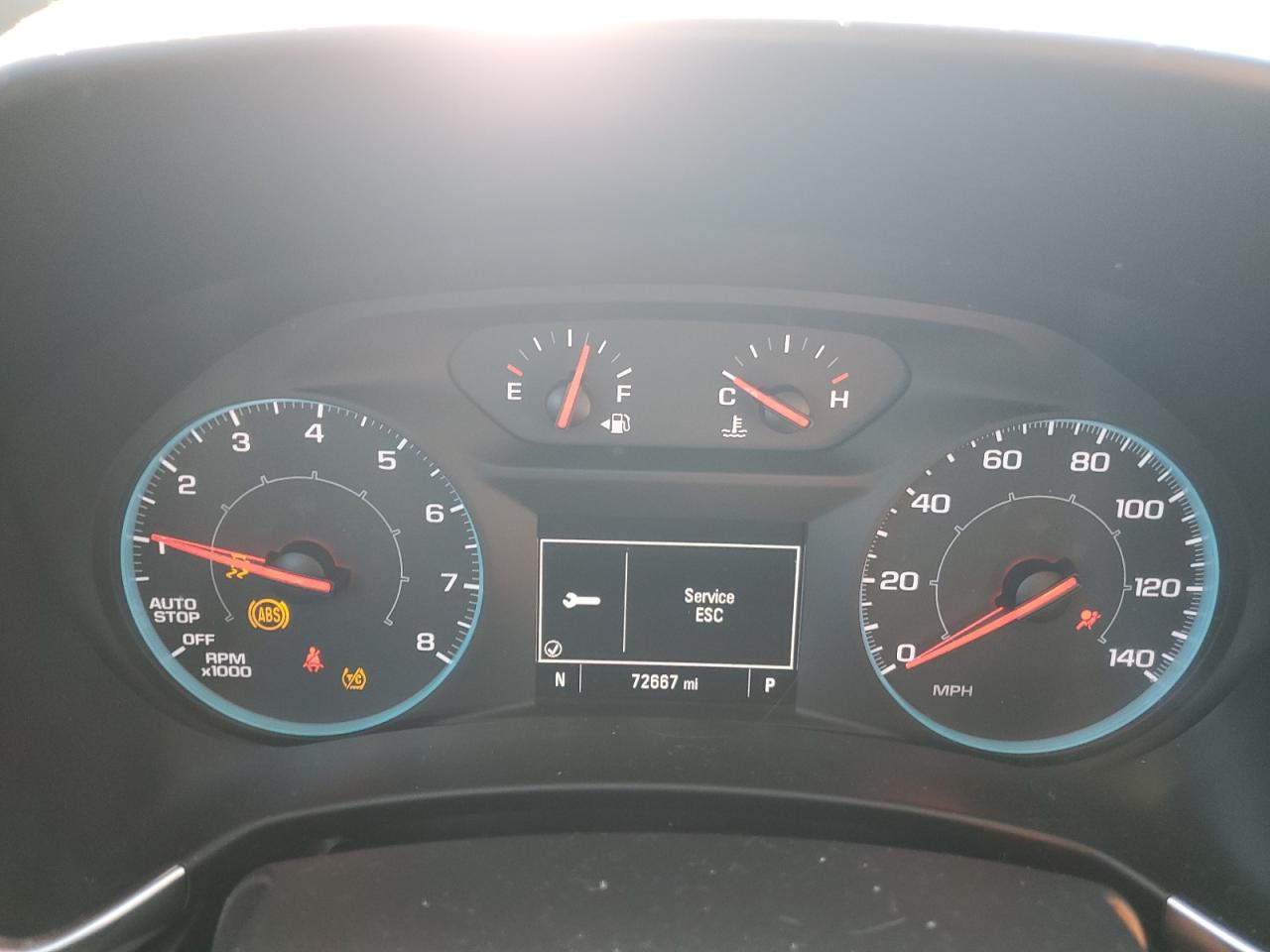 2019 Chevrolet Equinox VIN 3GNAXSEV9KS677115 Copart auction photo, side / front end damage thumbnail 9