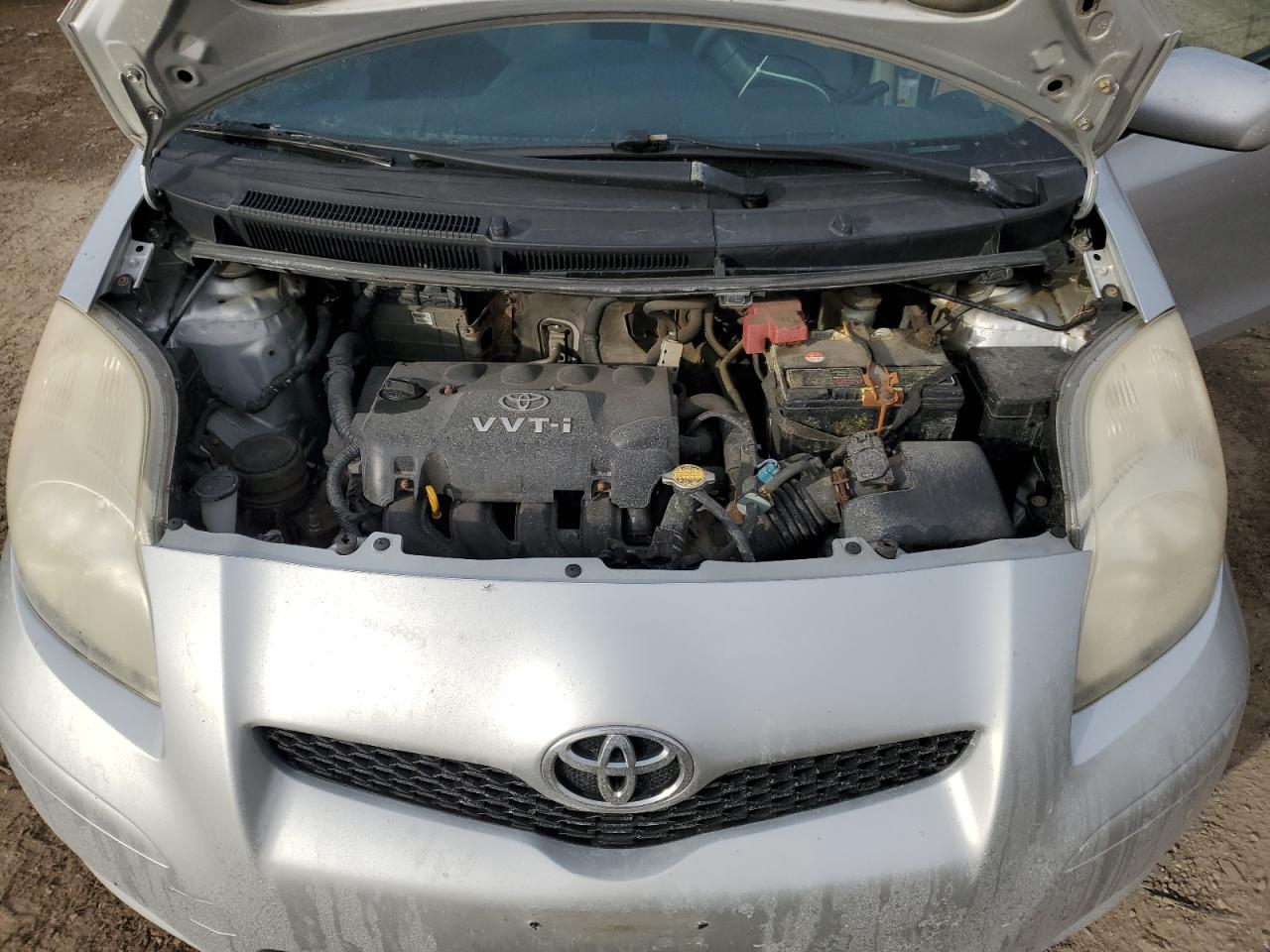 2010 Toyota Yaris VIN JTDKT4K37A5308429 Copart auction photo, rear end damage thumbnail 11