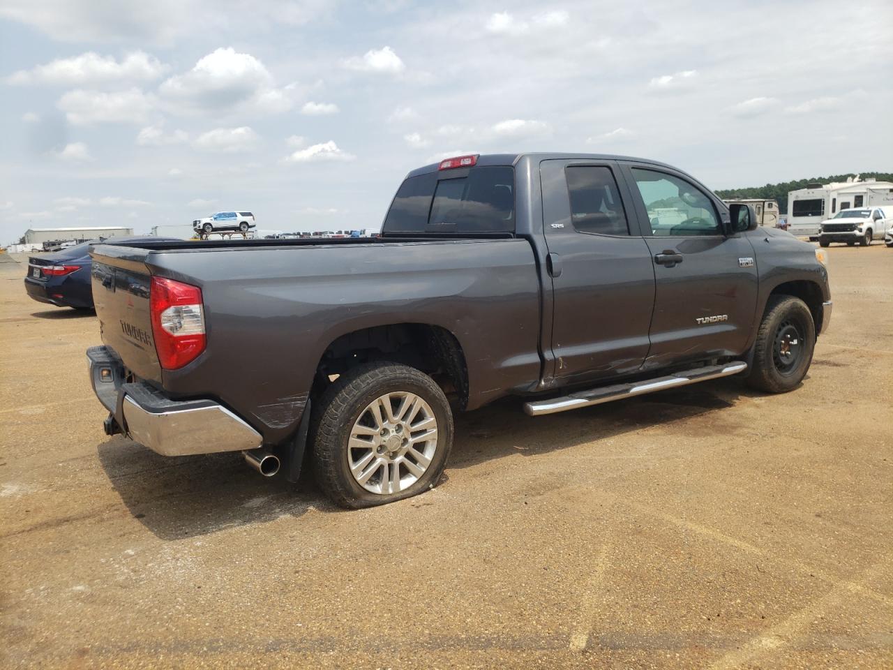 2014 Toyota Tundra VIN 5TFRY5F13EX149093 Copart auction photo, side damage thumbnail 3