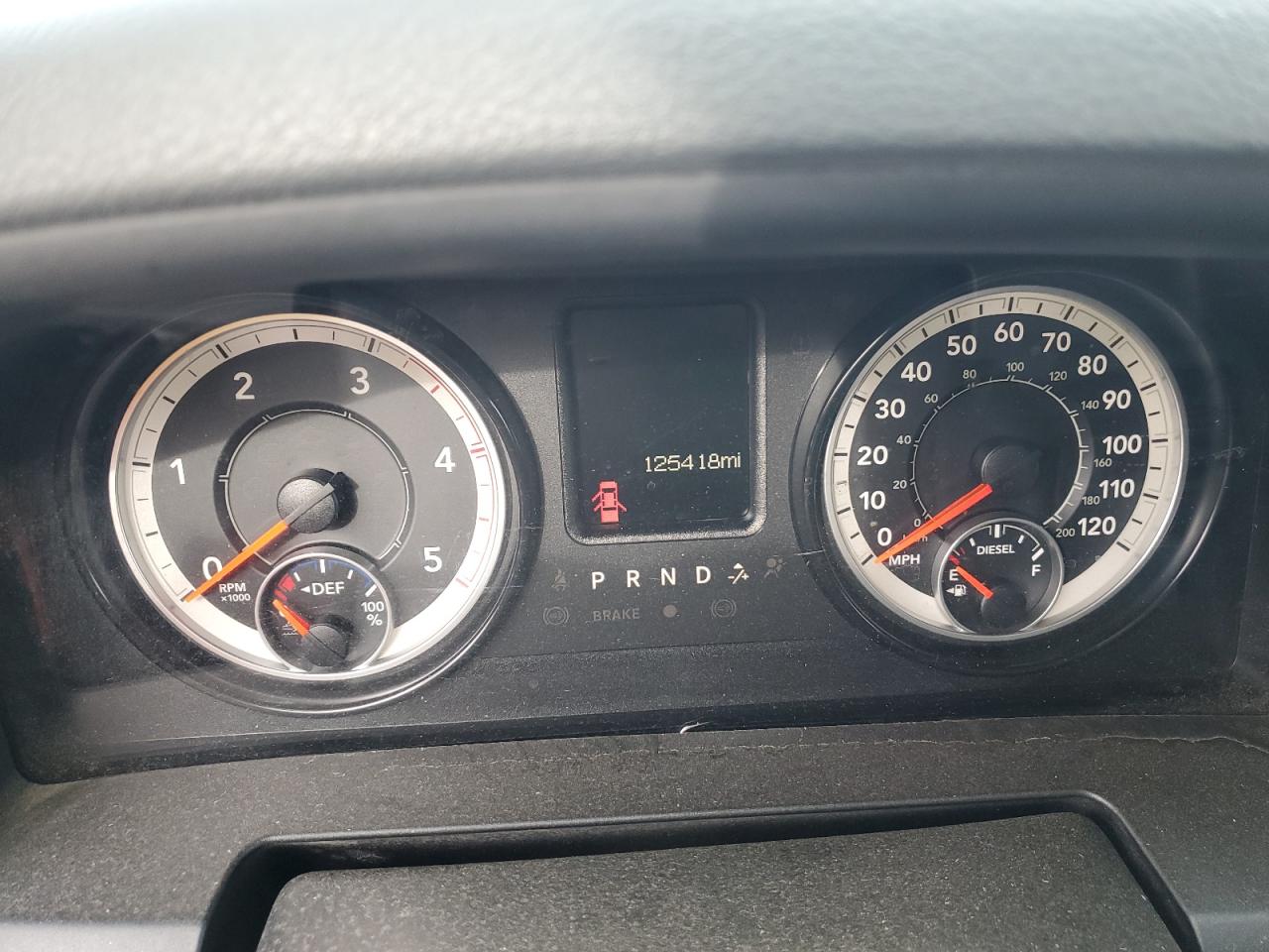 2017 RAM 2500 VIN 3C6UR5JL7HG620274 Copart auction photo, rear end damage thumbnail 9