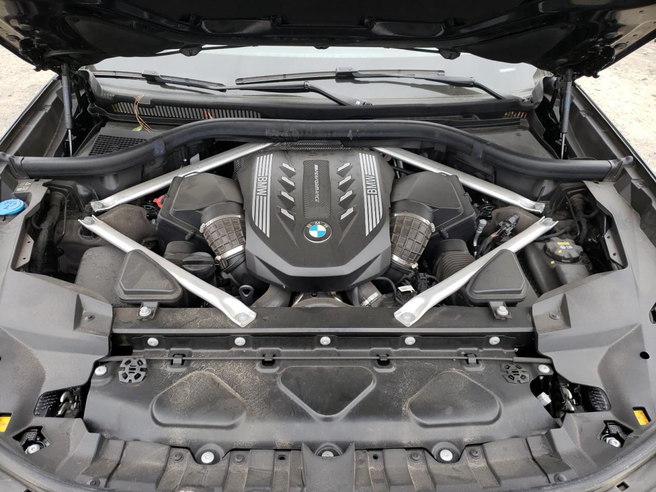 2022 BMW X7 VIN 5UXCX6C02N9M11540 Copart auction photo, undercarriage / front end damage thumbnail 12