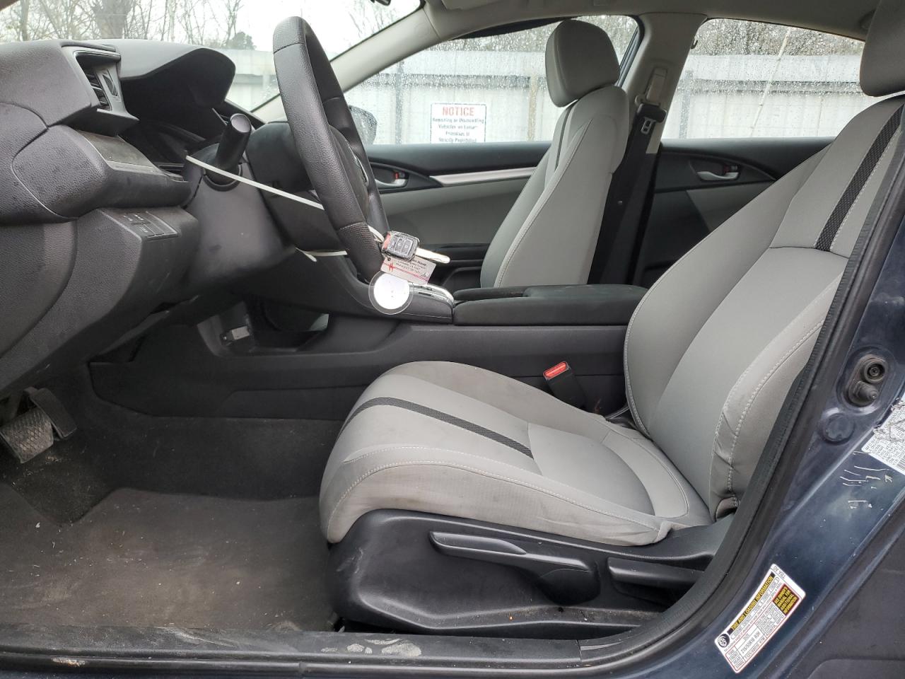 2020 Honda Civic VIN 2HGFC2F66LH601410 Copart auction photo, rear end damage thumbnail 7