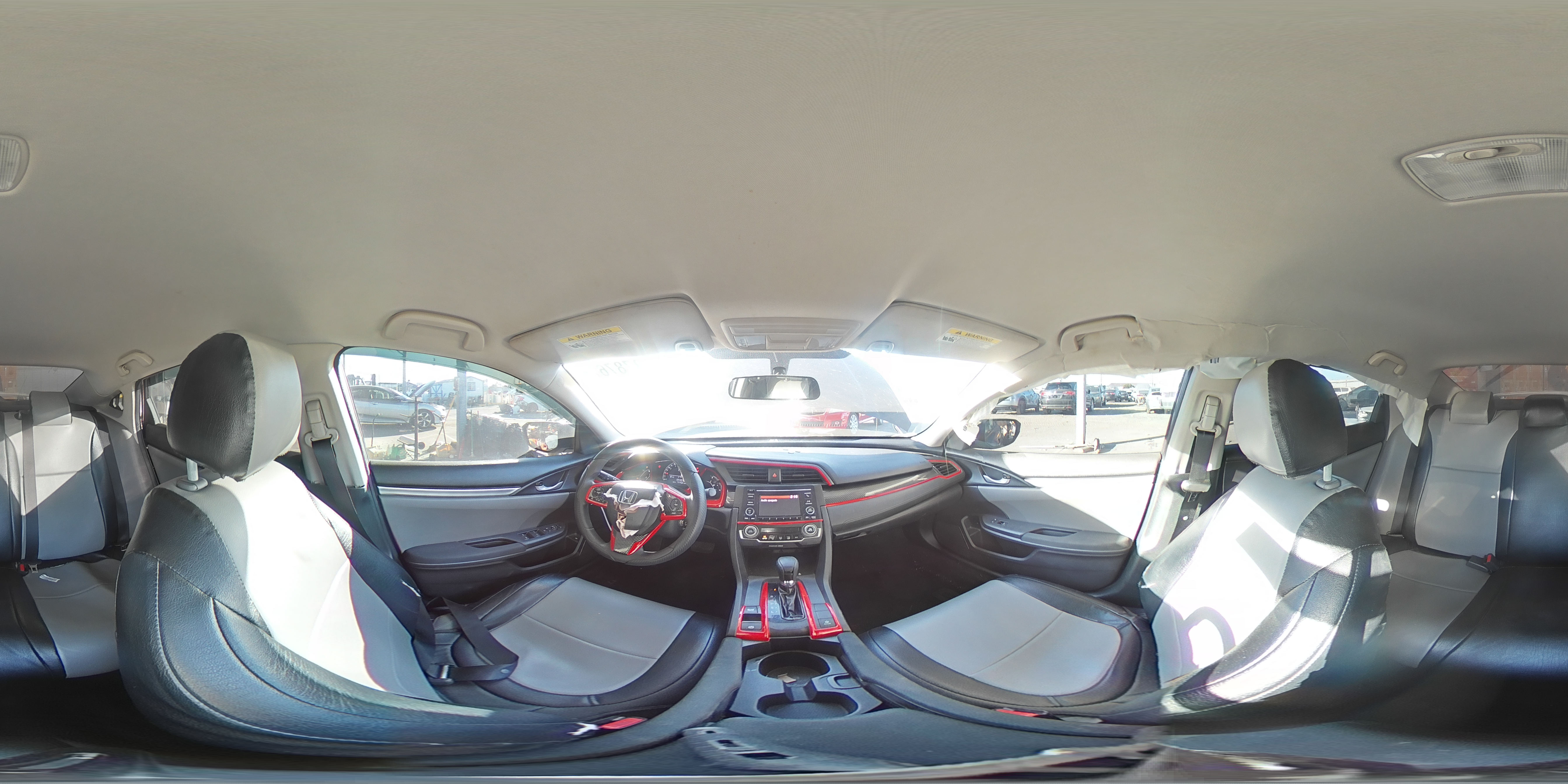 2016 Honda Civic VIN 19XFC2F51GE086016 Copart auction photo, front end damage thumbnail 13