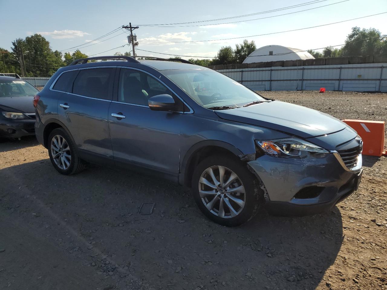2015 Mazda CX-9 VIN JM3TB3DV9F0460434 Copart auction photo, all over damage thumbnail 4