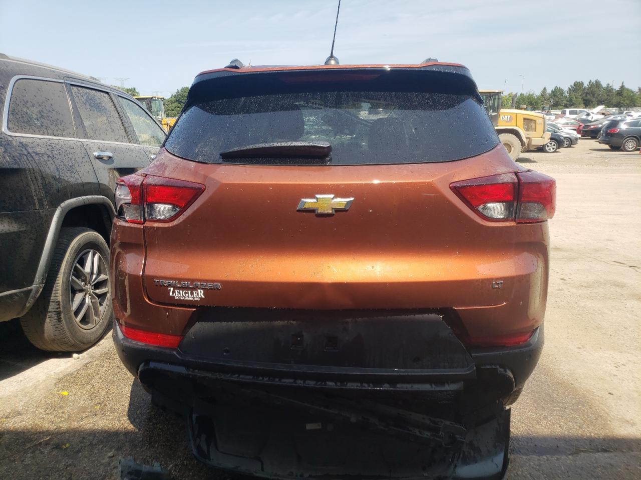 2021 Chevrolet TrailBlazer VIN KL79MPS25MB020030 Copart auction photo, rollover damage thumbnail 6