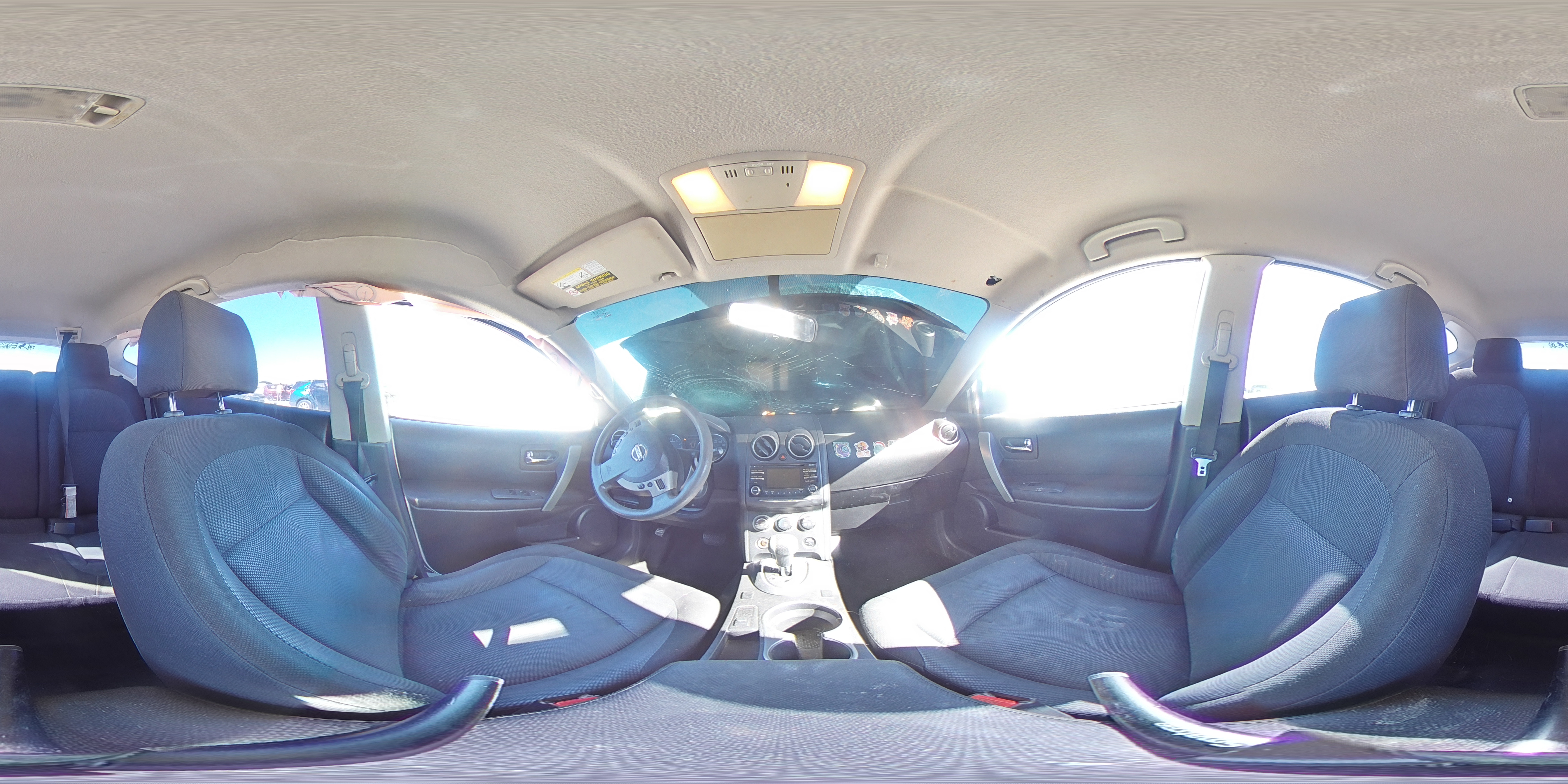 2014 Nissan Rogue VIN JN8AS5MT1EW610790 Copart auction photo, side / front end damage thumbnail 13