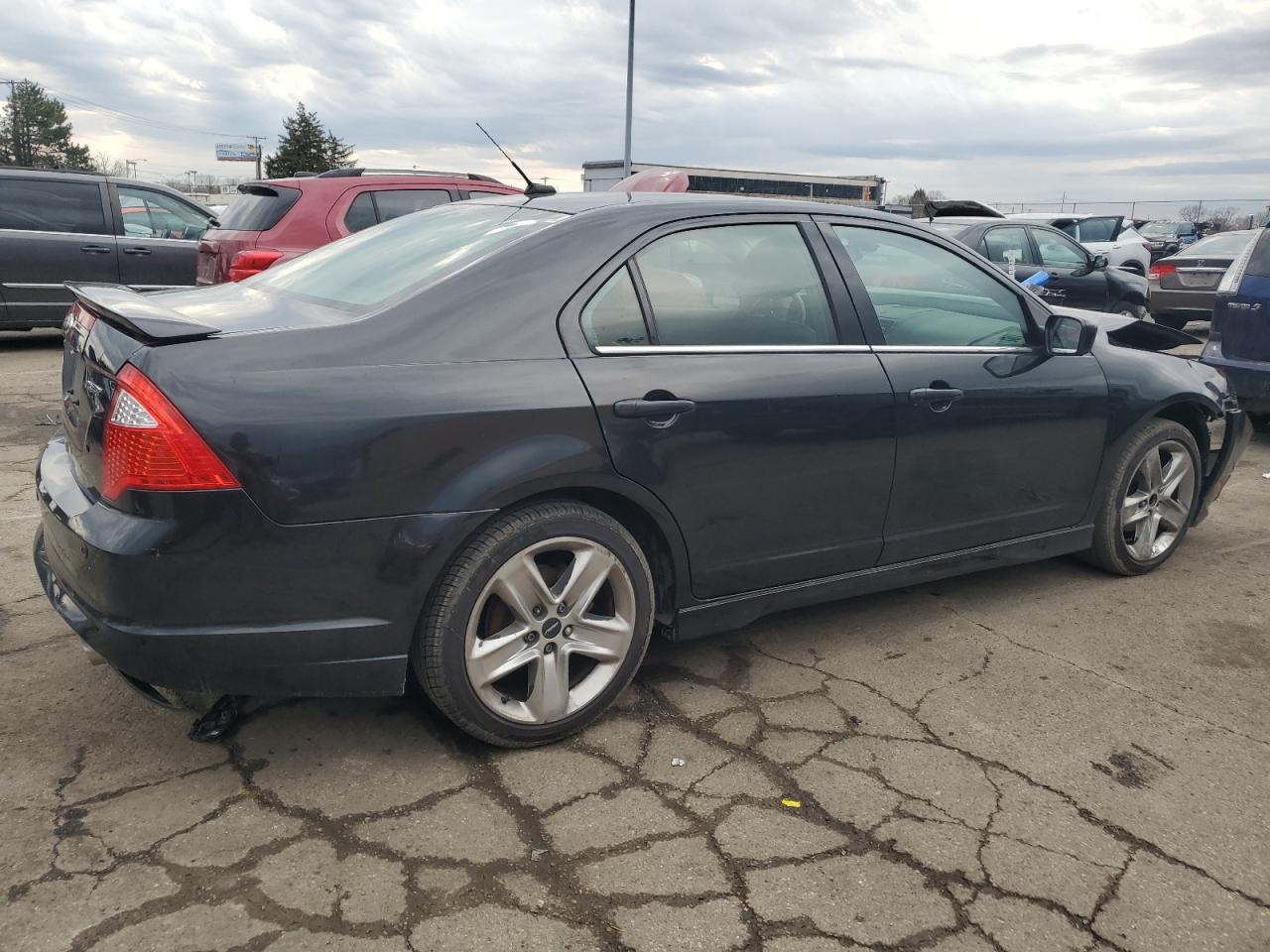 2012 Ford Fusion VIN 3FAHP0KC8CR245452 Copart auction photo, front end damage thumbnail 3