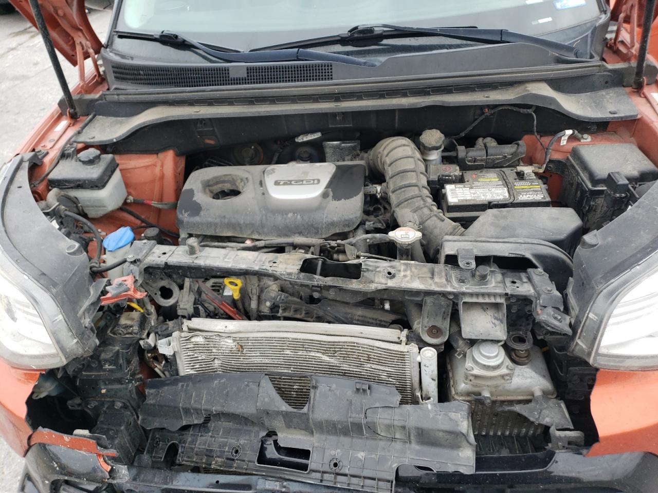 2018 KIA Soul VIN KNDJX3AA4J7572769 Copart auction photo, front end / rear end damage thumbnail 12