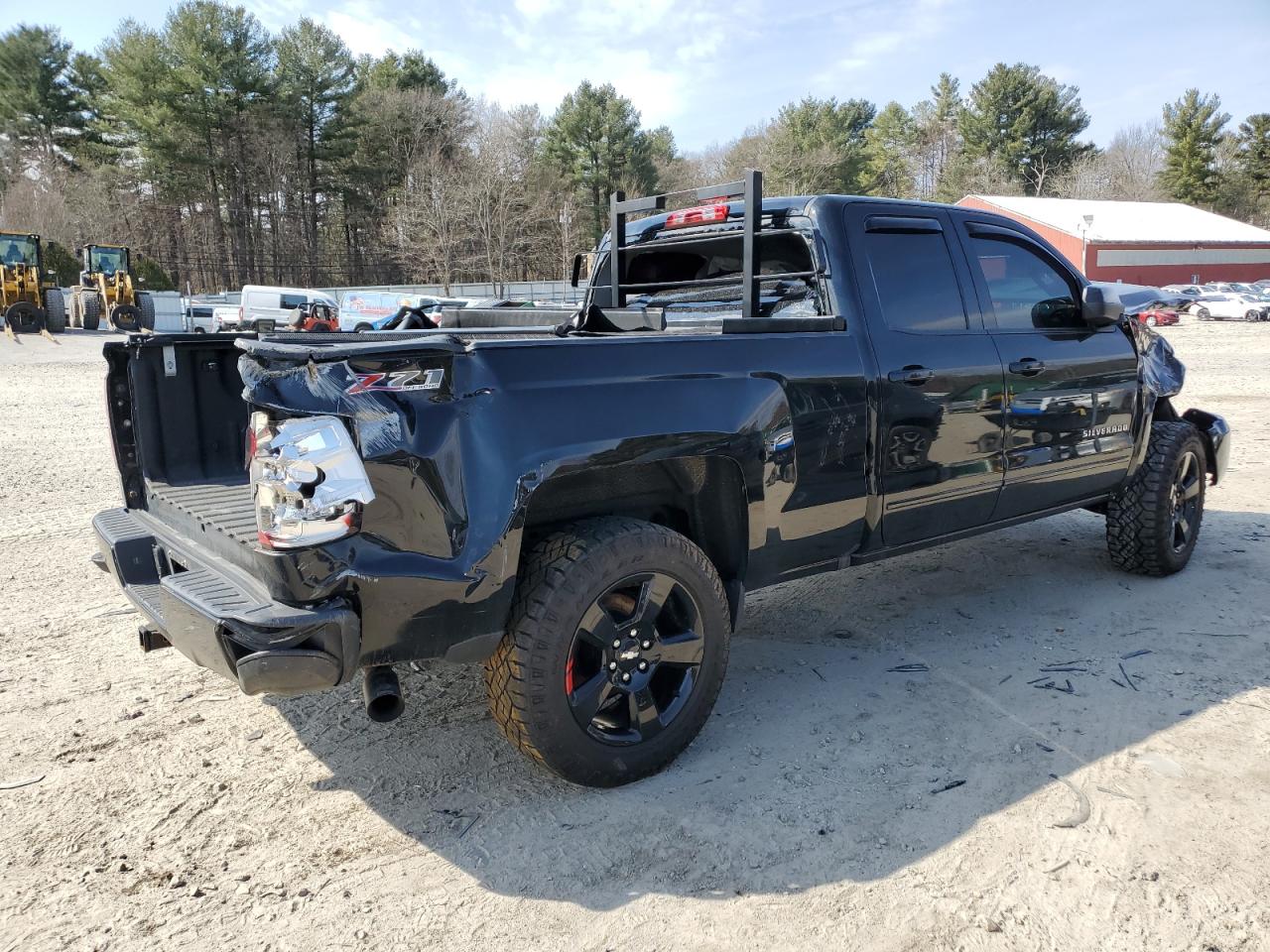 2016 Chevrolet Silverado VIN 1GCVKREC3GZ114247 Copart auction photo, front end / rear end damage thumbnail 3