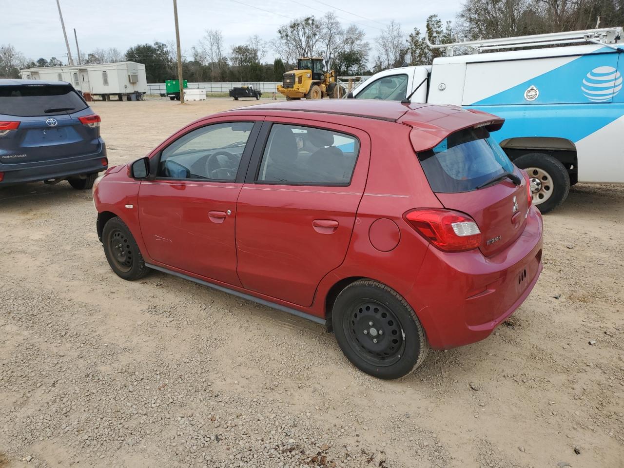 2017 Mitsubishi Mirage VIN ML32A3HJ0HH010001 Copart auction photo, front end / minor dent/scratches damage thumbnail 2