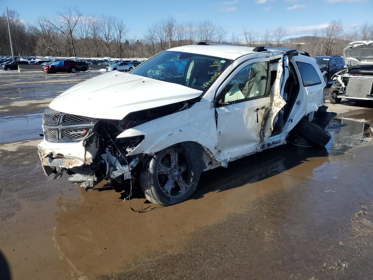 2015 Dodge Journey VIN 3C4PDCGG7FT752782