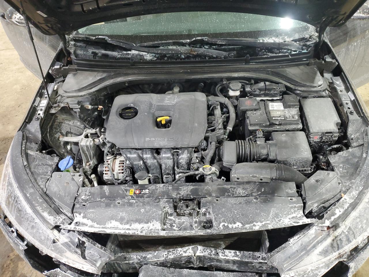 2020 Hyundai Elantra VIN KMHD74LF8LU956050 Copart auction photo, front end damage thumbnail 13