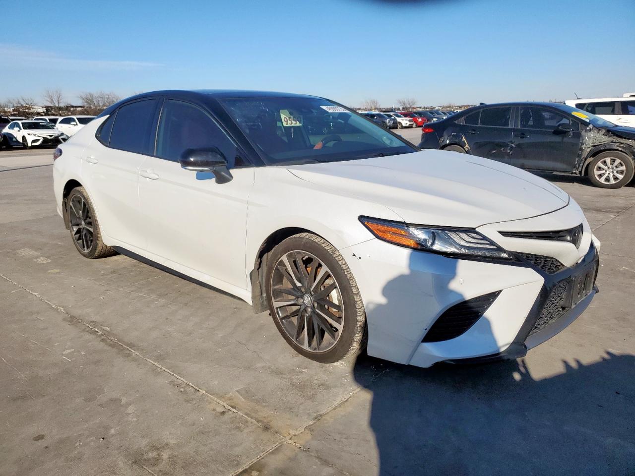 2019 Toyota Camry VIN 4T1BZ1HK5KU029950 Copart auction photo, rear end damage thumbnail 4