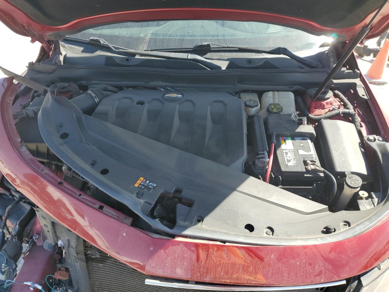2015 Chevrolet Impala VIN 2G1125S3XF9201835 Copart auction photo, front end damage thumbnail 11