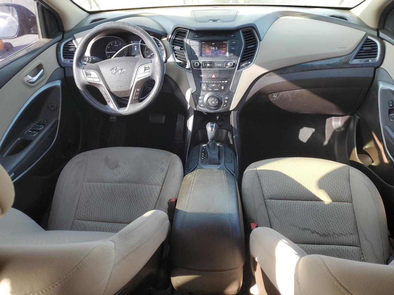 2018 Hyundai Santa Fe VIN 5NMZT3LB7JH092111 Copart auction photo, front end damage thumbnail 8