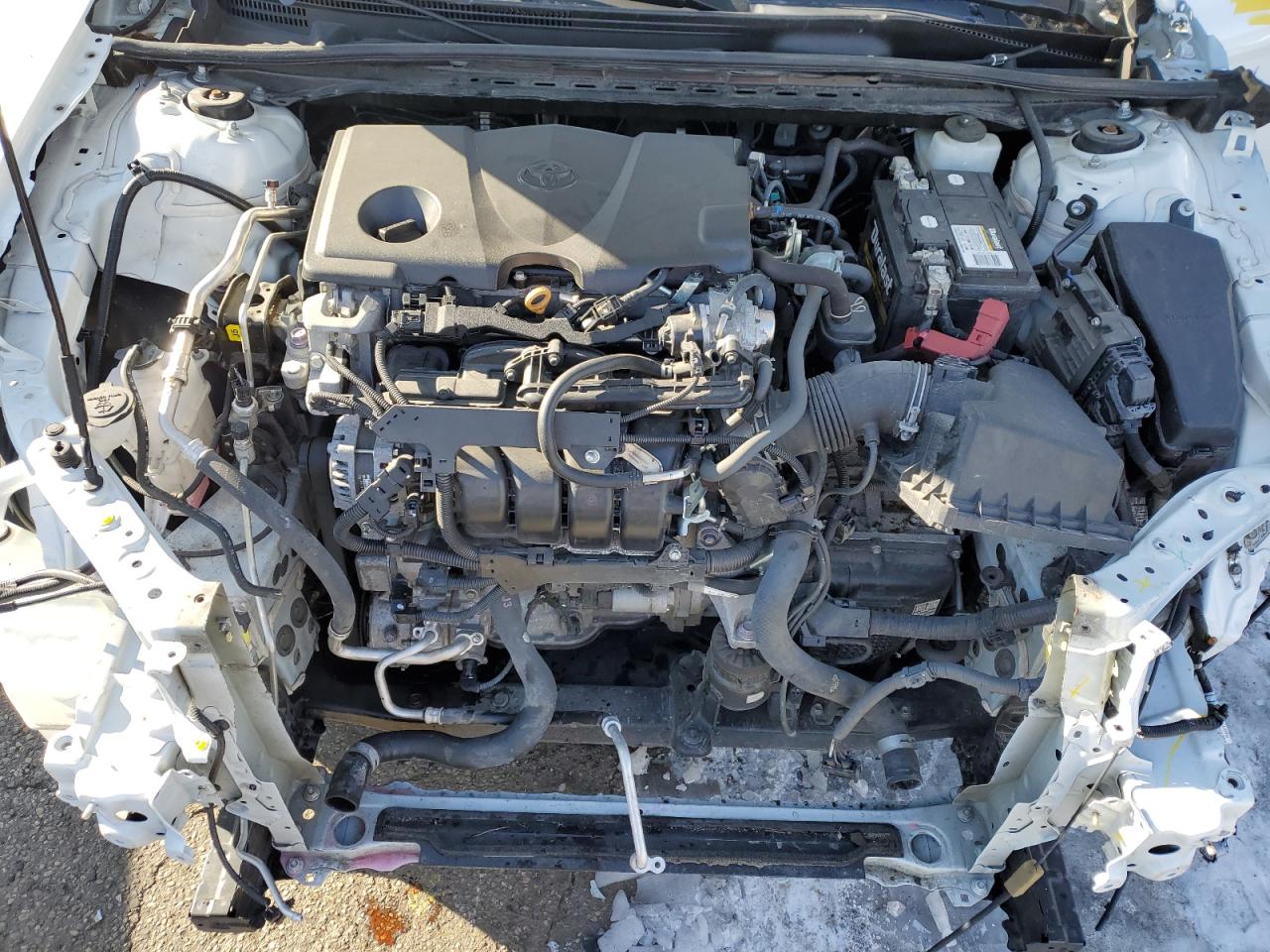 2021 Toyota Camry VIN 4T1G11AK6MU457942 Copart auction photo, front end / side damage thumbnail 11