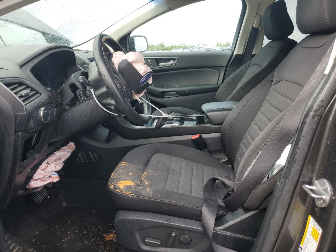 2020 Ford Edge VIN 2FMPK4G91LBA14041 Copart auction photo, front end / undercarriage damage thumbnail 7