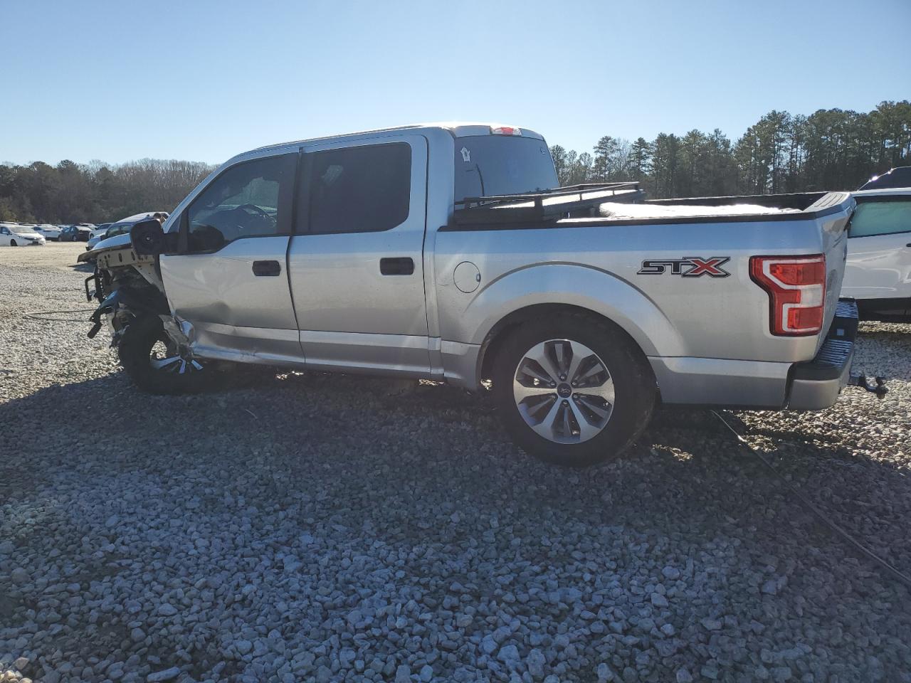 2018 Ford F-150 VIN 1FTEW1C58JFC22480 Copart auction photo, front end / side damage thumbnail 2