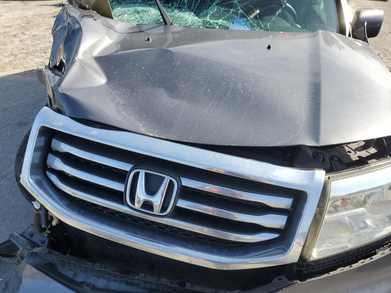 2015 Honda Pilot VIN 5FNYF3H54FB006252 Copart auction photo, front end / side damage thumbnail 12