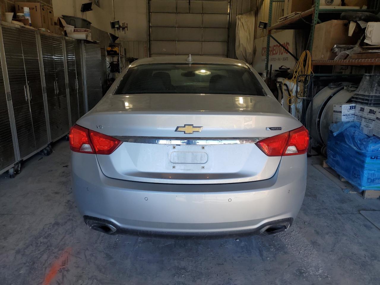 2018 Chevrolet Impala VIN 1G1125S31JU133730 Copart auction photo, front end / hail damage thumbnail 6